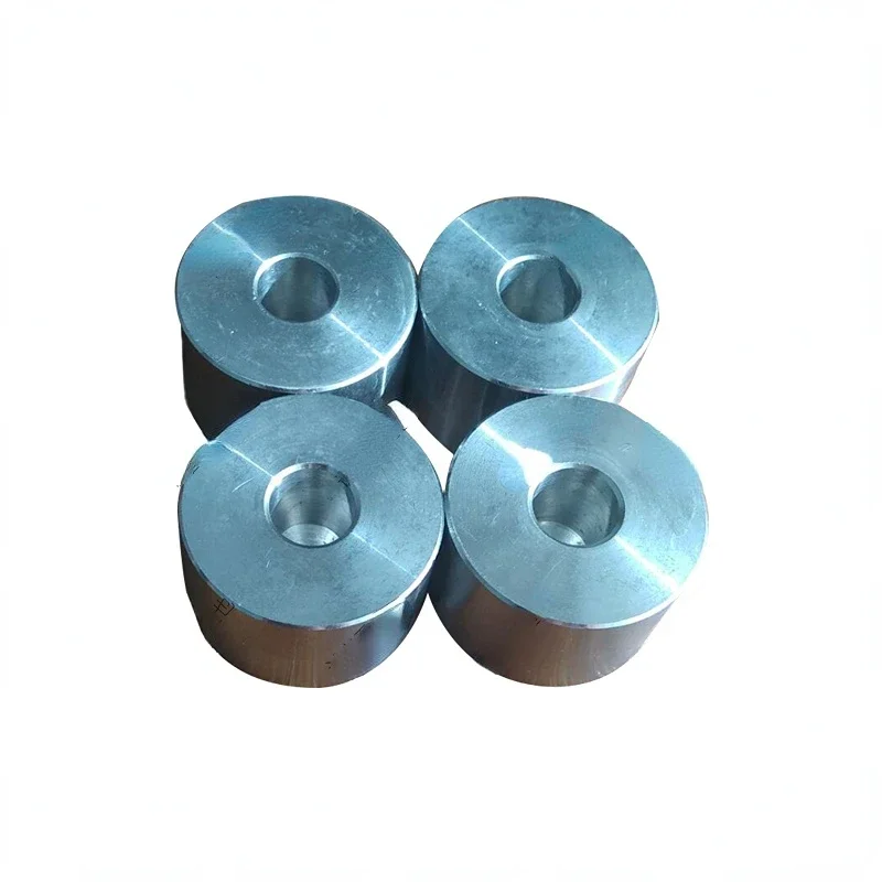 2Pcs Index Briquette Weight 110-115g G G-value Experimental Assay Stainless Nickel-chromium Steel Briquette