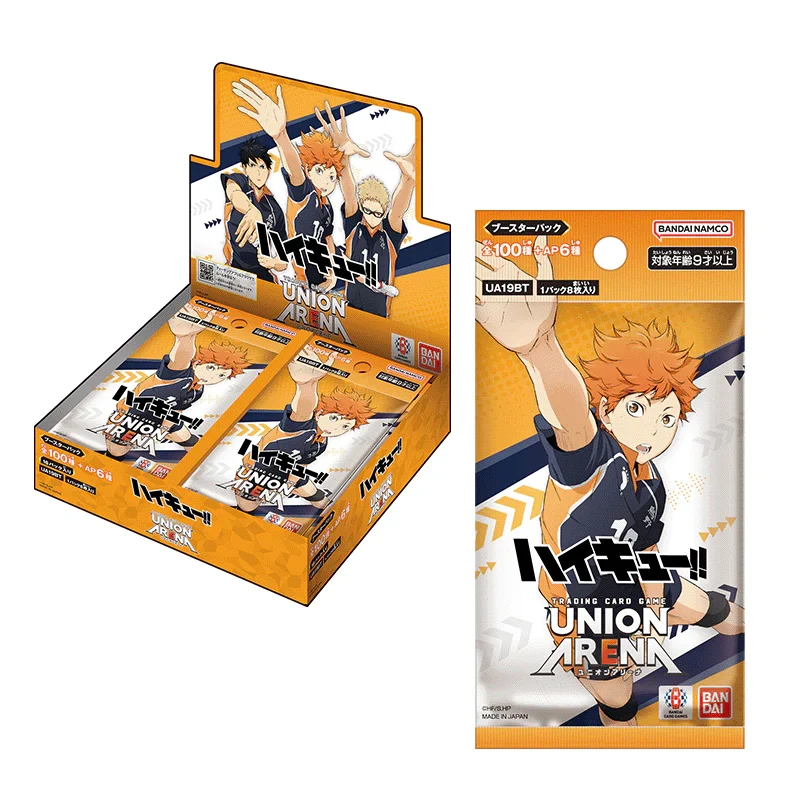 

BANDAI Union Arena Haikyu!! UA19BT Booster Pack Box TCG JAPAN OFFICIAL Collection Card