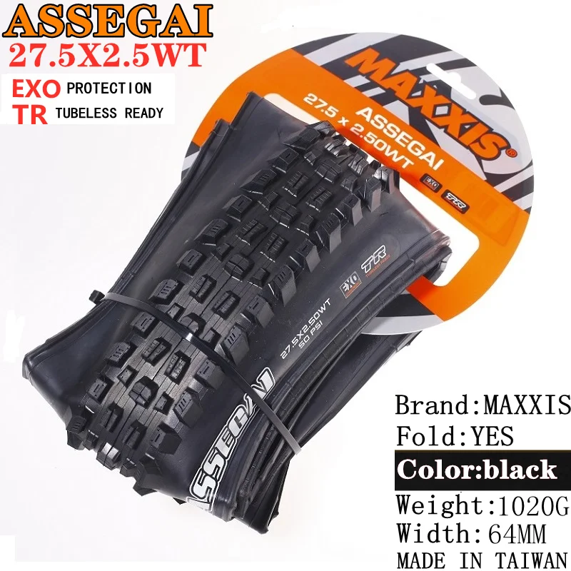 MAXXIS Assegai 29X2.5 29X2.6 27.5x2.6 27.5X2.5 Tubeless Bicycle Tire 3C MaxxTerra EXO+ Tubeless Ready Folding Tire