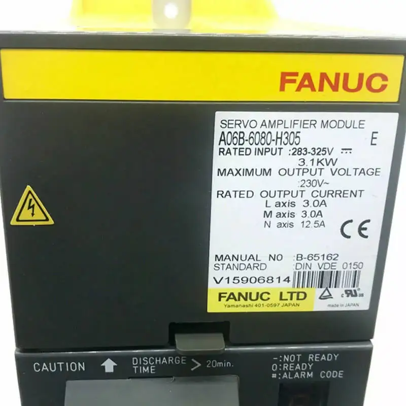 

A06B-6080-H305 New Fanuc Servo Driver IN STOCK Fast ship