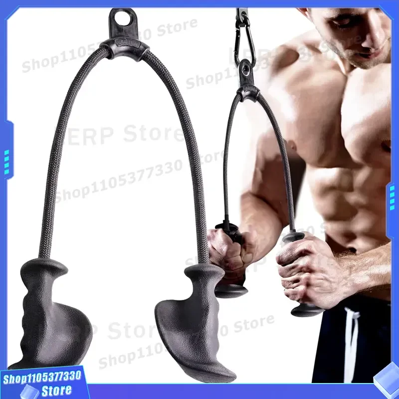 Ergonomic D Handle Grip for Cable Machine Fitness Gym Accessories Pull Down Controller Replacement Part Heavy Duty Exercise