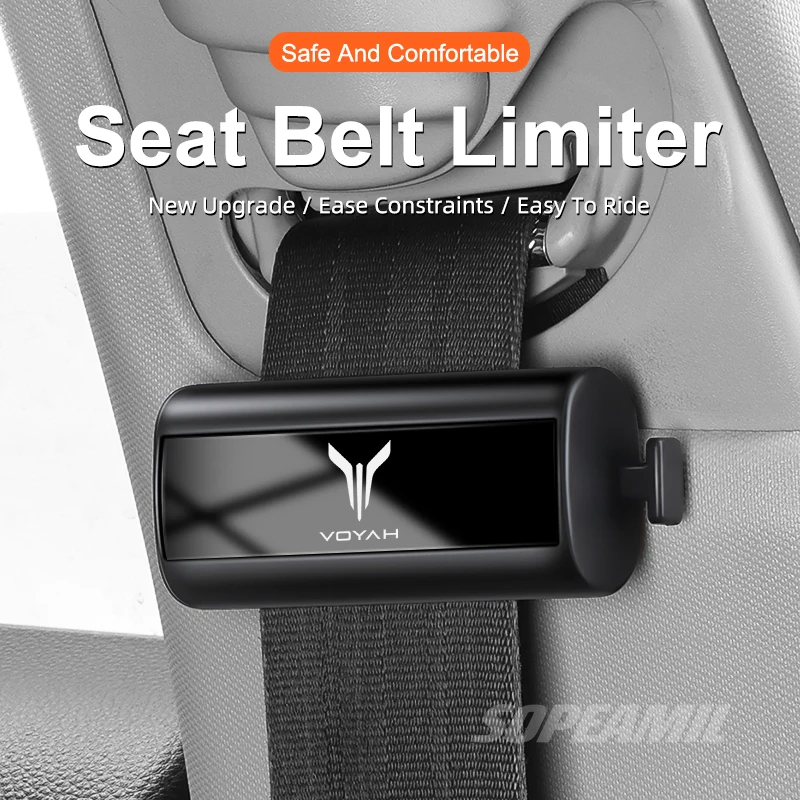 For VOYAH FREE Dream PHEV COURAGE PASSION Car Safety Belt Fixator Seat belt clip Position Limiting Clamp Auto Accessories