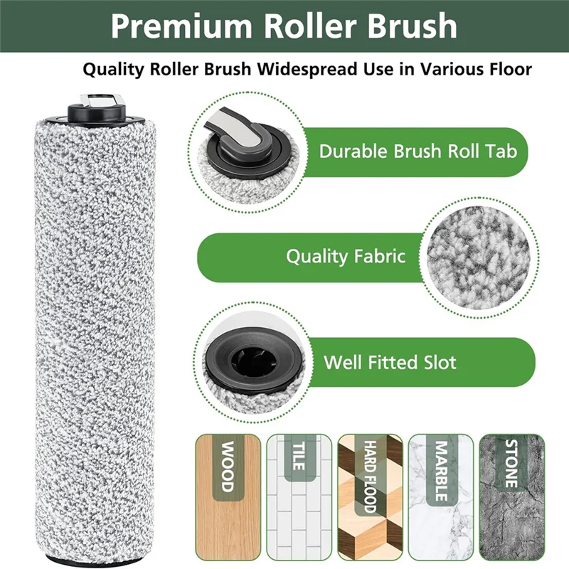 BAAM-For Tineco Floor ONE S5 콤보 무선 습식 건식 진공 청소기 액세서리 브러시 롤러 및 HEPA 필터 교체 부품