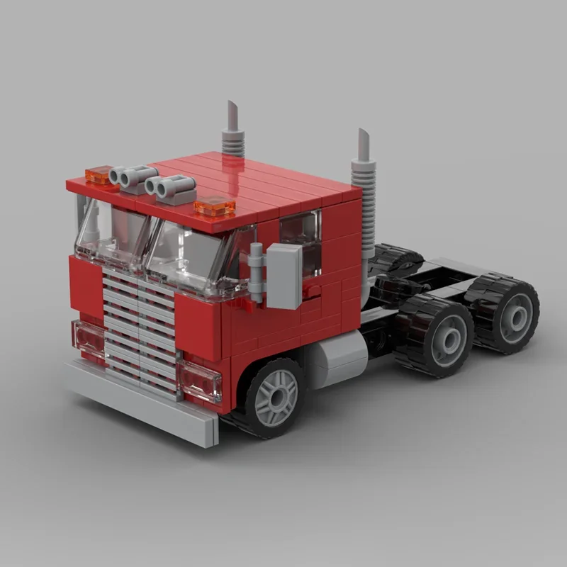 

158pcs MOC Kenworth Cabover Day Cab City Champions Model Building Blocks Architecture Christmas Gift Toy Education Idea Brick