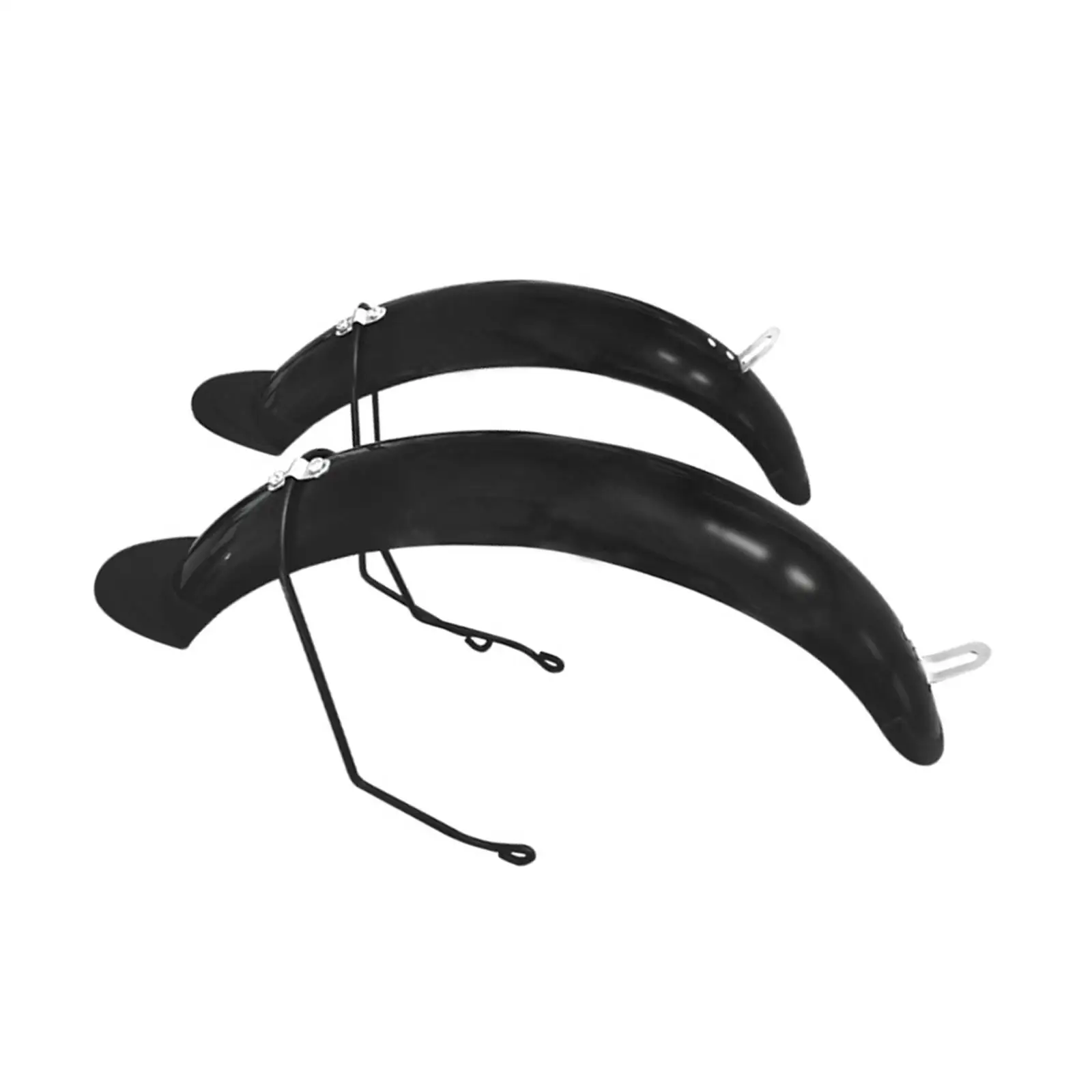 Front and Rear Fenders Wheel Fenders Easily Install, Professional Electric Scooters Mudguard for 14inch Electric Scooters