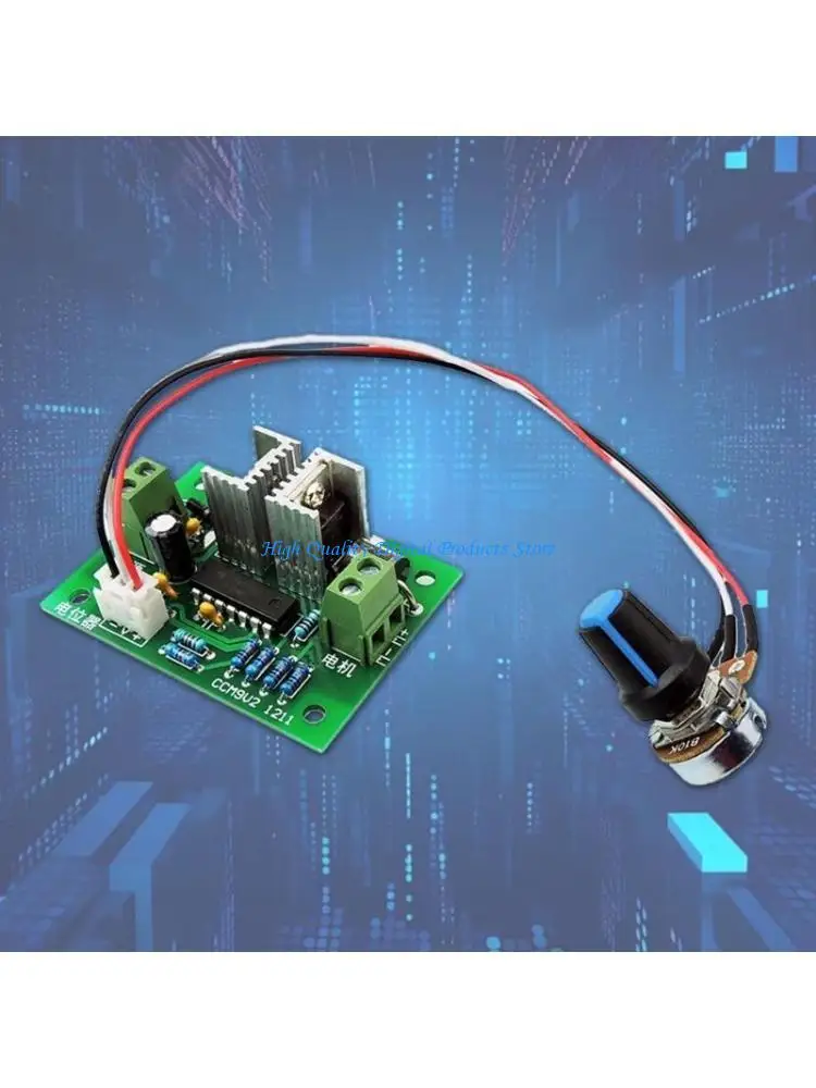 

U2JE DC12-24V Motor Speed Controls Board for Direct Current Motors Adjustment for DIY Enthusiasts