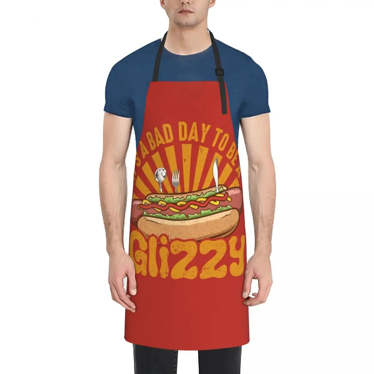 

It’s A Bad Day To Be A Glizzy Apron Barista Kitchen accessories Apron