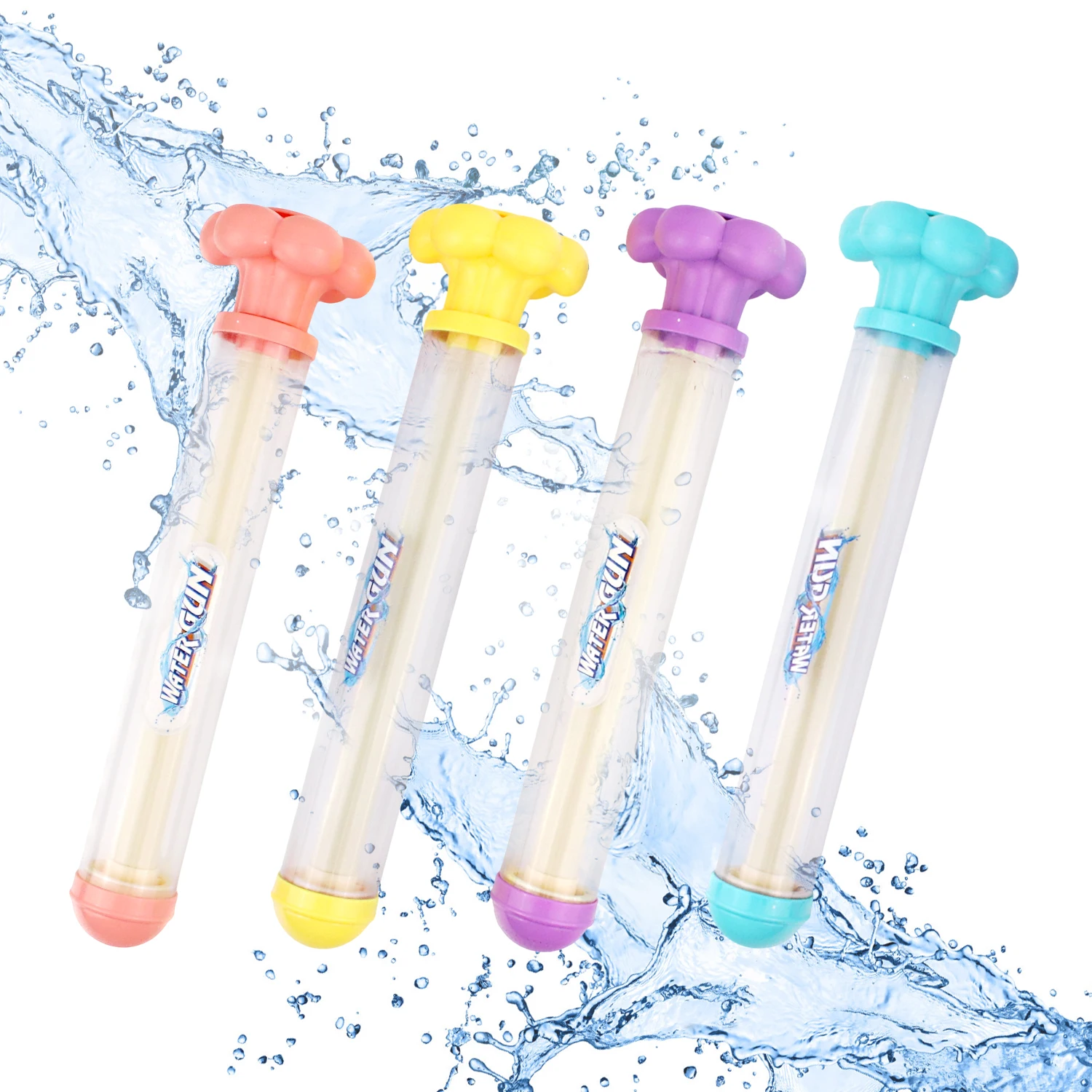 

Fireworks Pulling Water Gun, Multi hole Water Outlet, Creative Atmosphere Surprise Prop, Fireworks Water Gun Play Toy