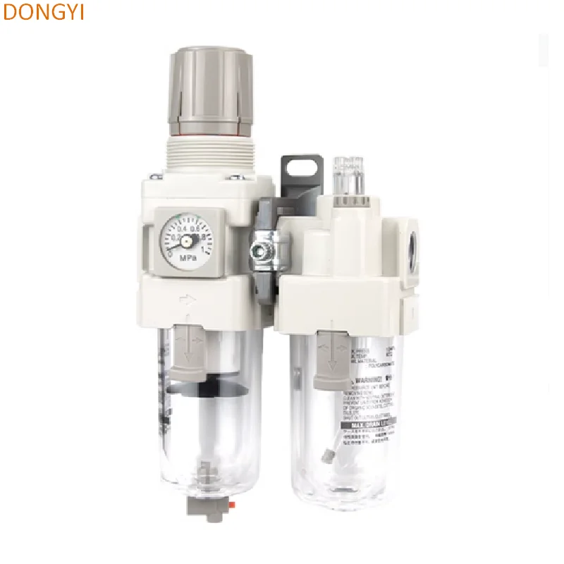 Air Combination Air Filter + Regulator + Lubricator AC serise,AC30/30A-03DG-B,AC40/40A-04DG-B,AC50-06DG-B,AC60A-06DG-B