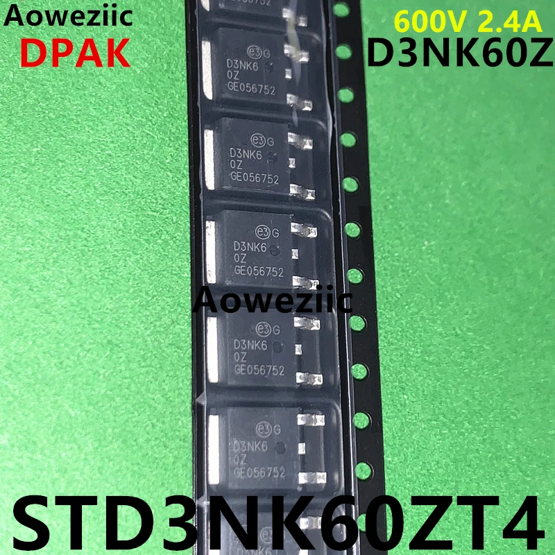 STD3NK60ZT4 TO-252 D3NK60Z N-channel 600V 2.4A MOSFET