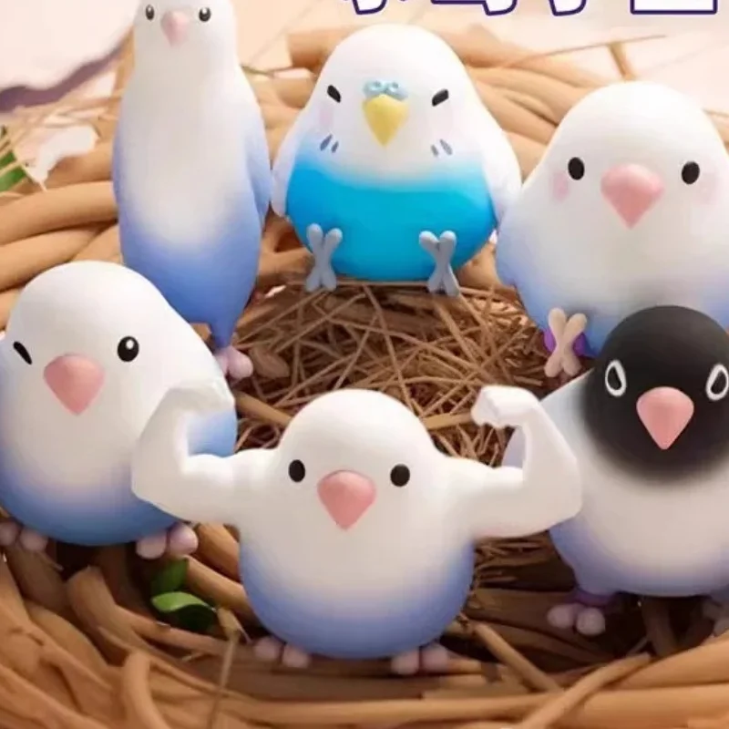 

Genuine Plzdot Civilized Bird Third Blow Contemporary Social Bird Ornaments Doll Gift Figure Souvenir Gift Blind Box Girl Gift