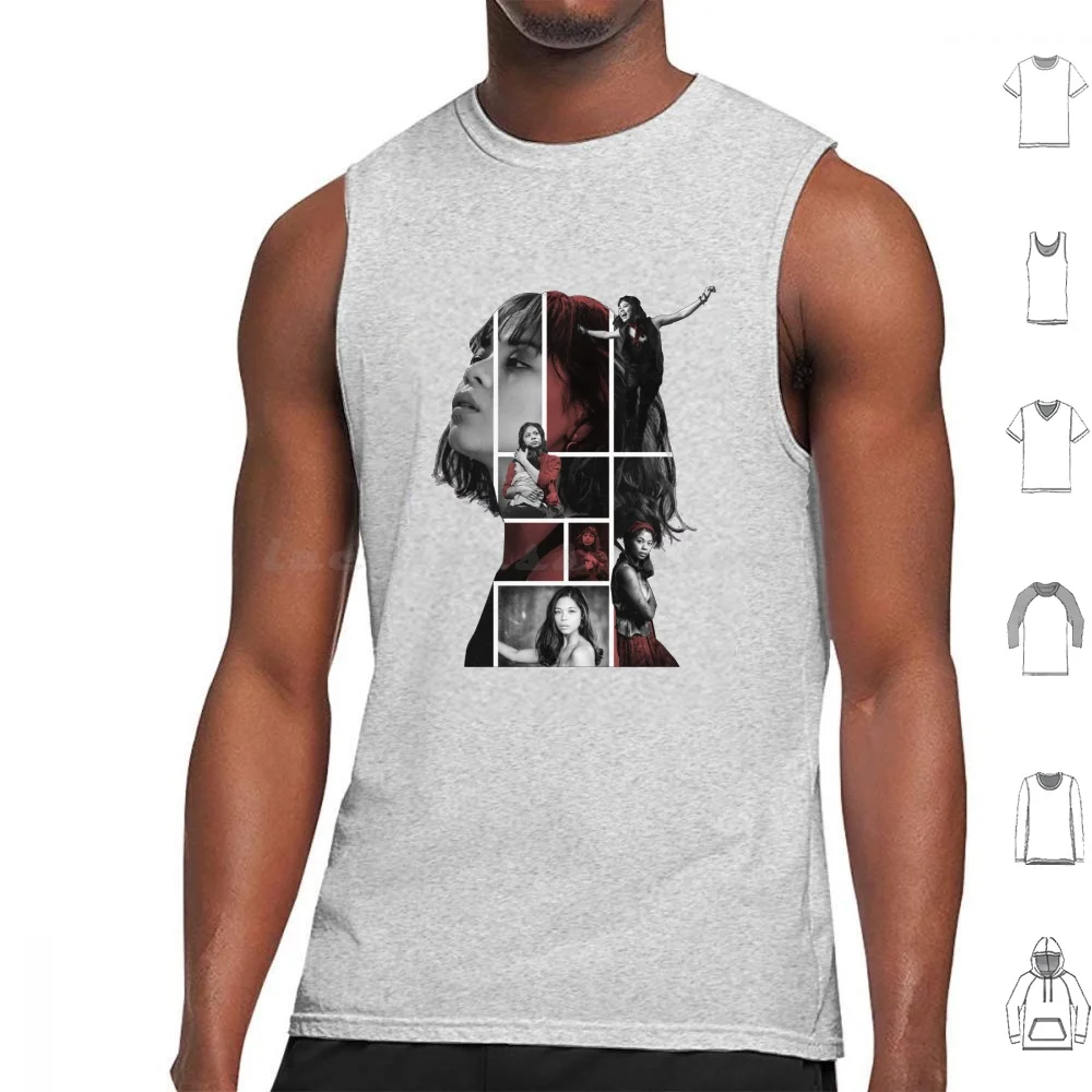 Eva Noblezada Tank Tops Vest Sleeveless Hadestown Miss Saigon Les Miserables Eva Noblezada Musical Broadway Dear Evan Hansen