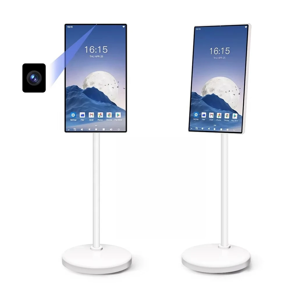 24-Inch touchscreen 8-core Central Processor operating system 128GB built-in battery with 13MP smart mobile portable TV rotation