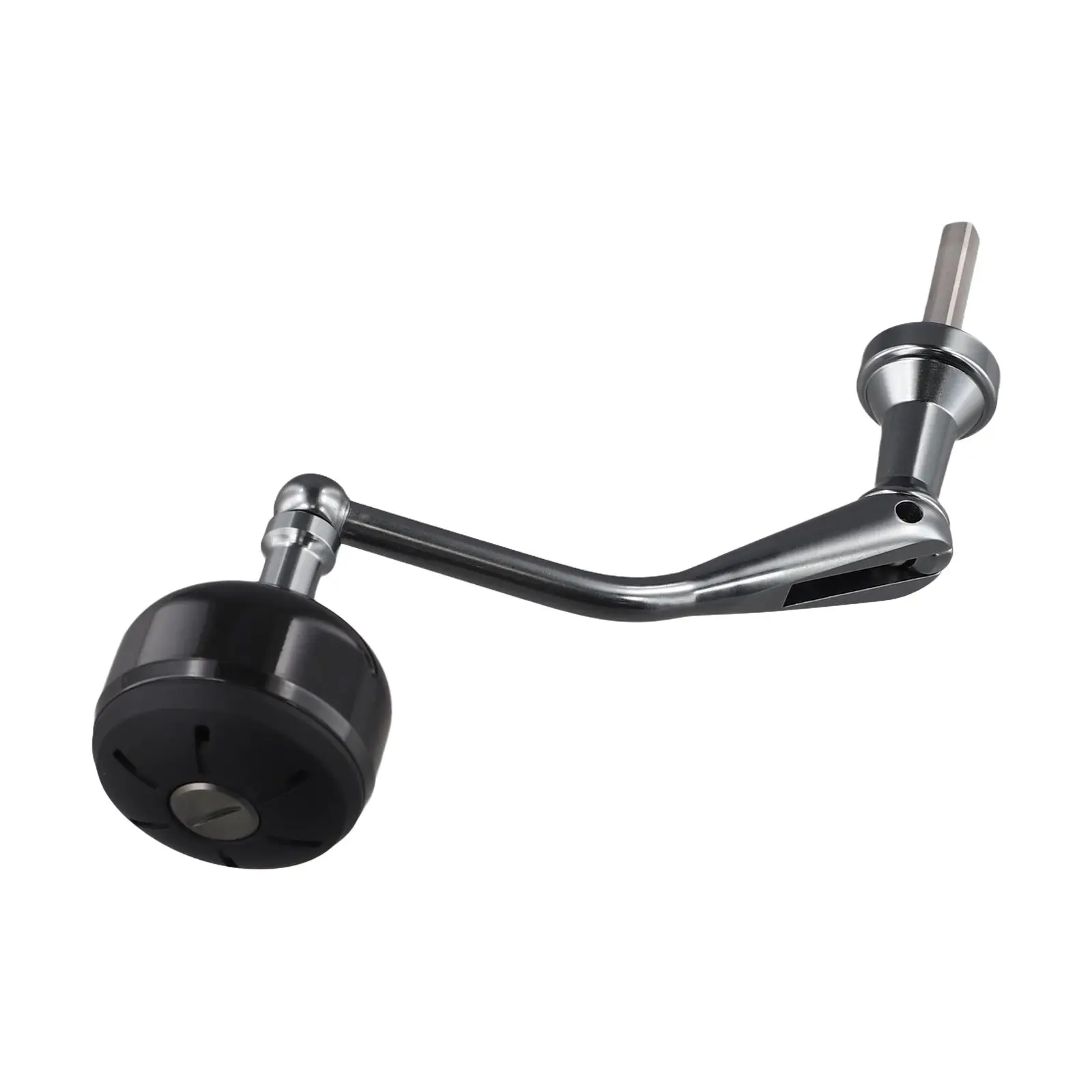 Fishing Outdoor Fishing CNC Machined Rocker Handle Fishing Reel Handle Four-corner Interface High Precision CNC Metal Machined