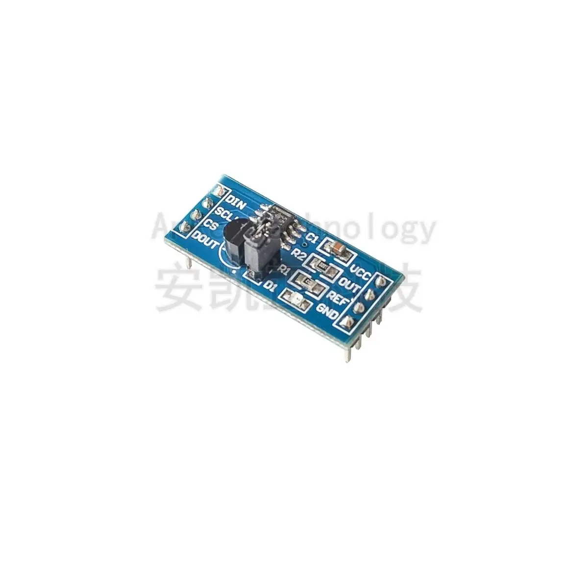 TLC5615 10-bit serial DAC analog-to-digital converter analog-to-digital conversion module