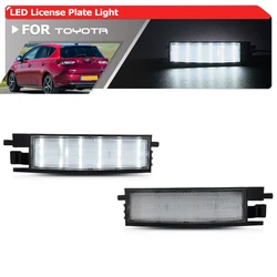 OEM Replacement Canbus LED License Plate Light For Toyota Auris Hatch E180 2013-2018 Corolla iM 2017 2018 Scion iM 2015 2016