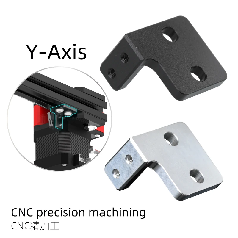 Mellow Upgrade Vzbot 3D Printer With CNC Aluminum Limit Switch And Drag Chain Brackets For Y and Z Axis Parts