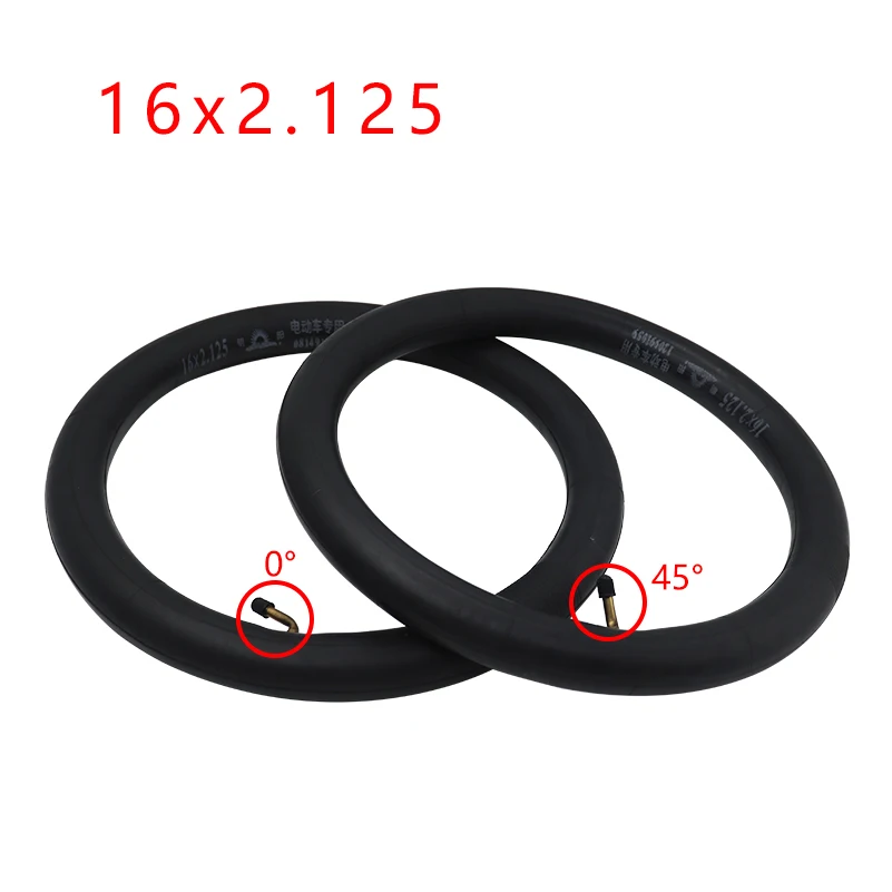 16 Inch CHAOYANG 16x2.125 Inner Tube Butyl Rubber Camera For Many Gas Electric Scooters And E-Bike 16*2.125   Parts