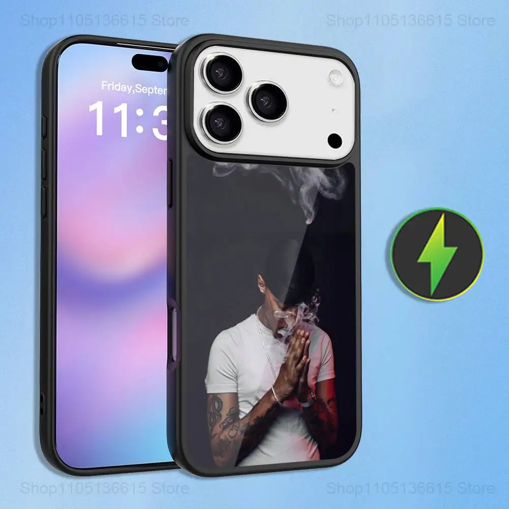 Capa de telefone Singer F-Freeze C-Corleone para iPhone 16,15,17,14,13,12,11,Pro,Max,Plus,Mini,Magsafe, capa de carregamento magnético sem fio