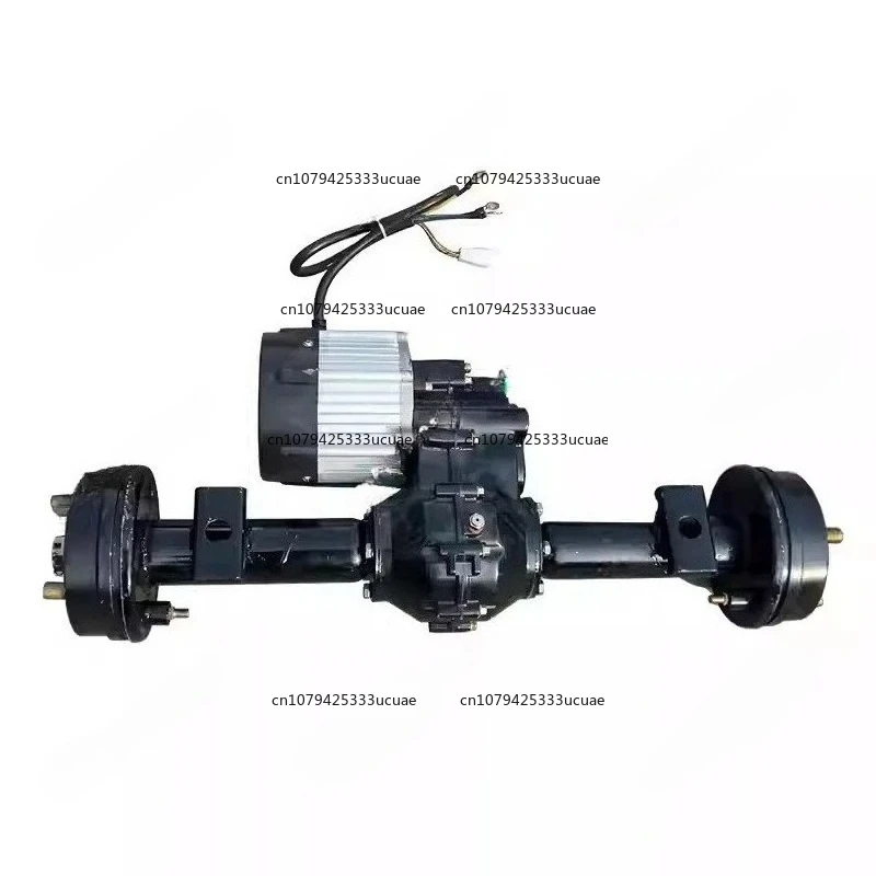 

Electric trolley rear axle motor construction site trolley flatbed car assembly low speed rear axle motor chassis accessories