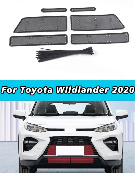 

For Toyota Wildlander Accessories Front Grills Insect Net Radiator Condenser Protective Cover Anti Insect Sand MeshInsect Net