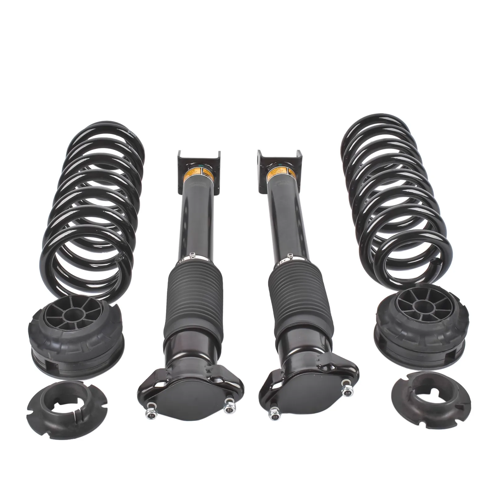 AP02 Rear Left Right Air Suspension Conversion Kit Fits Mercedes-Benz W166 X166 12-15 Air to Coil Spring