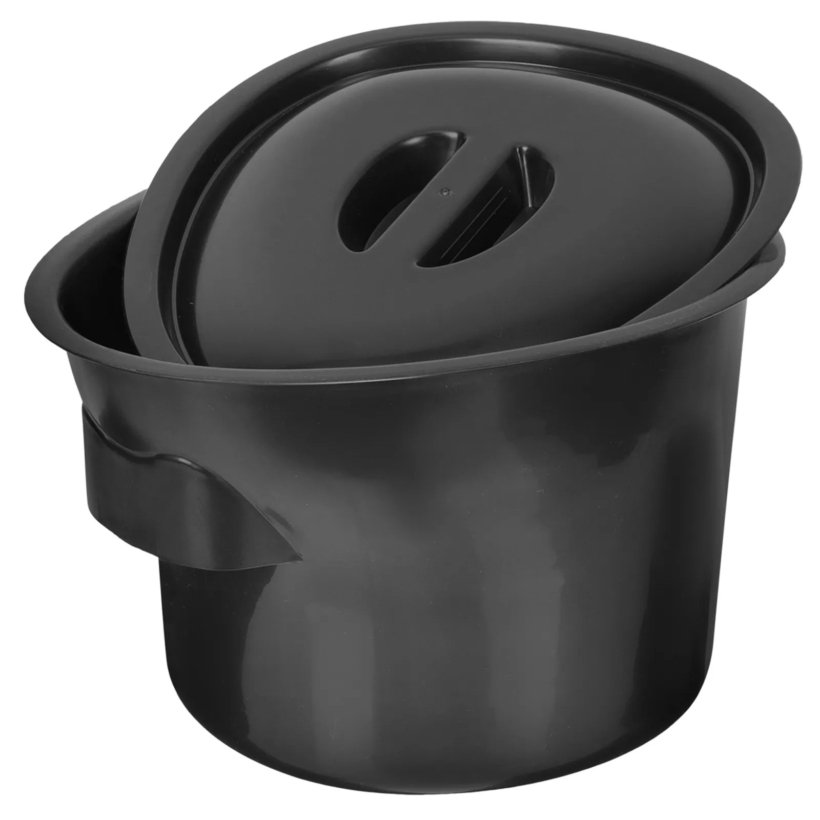 

Компактный пластиковый туалет-ведро 5 л с гигиеничной крышкой для пожилых пациентов, портативный прикроватный ночник для спальни