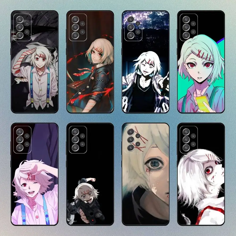 

Tokyo Ghoul JUZO S-SUZUYA Phone Case For Samsung S25,S24,S21,S22,S23,S30,Ultra,S20 Black Soft Case