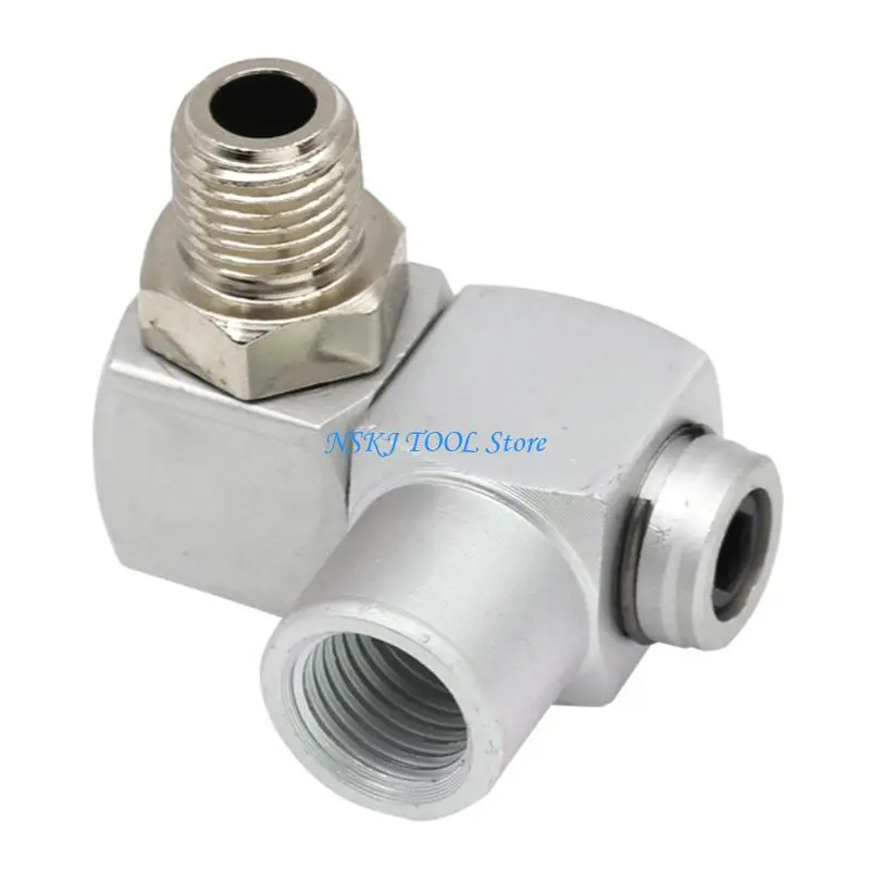 L8RC Air Tool Fitting 1/4inch Male and Female Threads Air Fittings Enduring