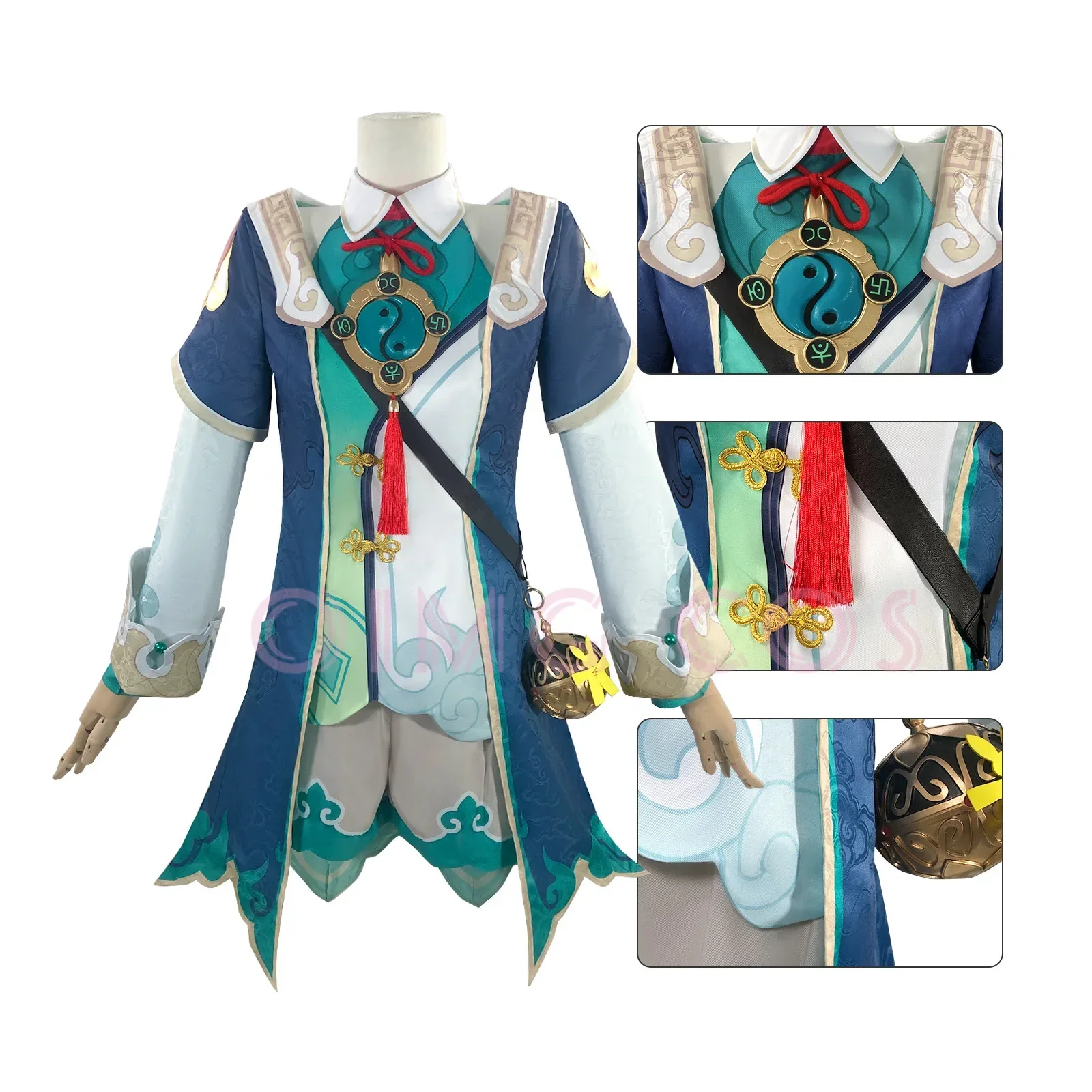 

HuoHuo Cosplay Costume Honkai Star Rail Anime Carnival Uniform Costumes Halloween Game