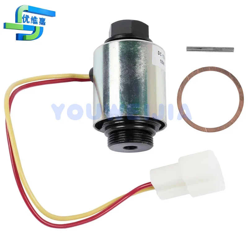 PTO Valve Solenoid AM 878297 AM 878282 Replacement for John Deere 415 445 455 X700 X720 X724 X728 X730 X740 X750 X940 X949 X465