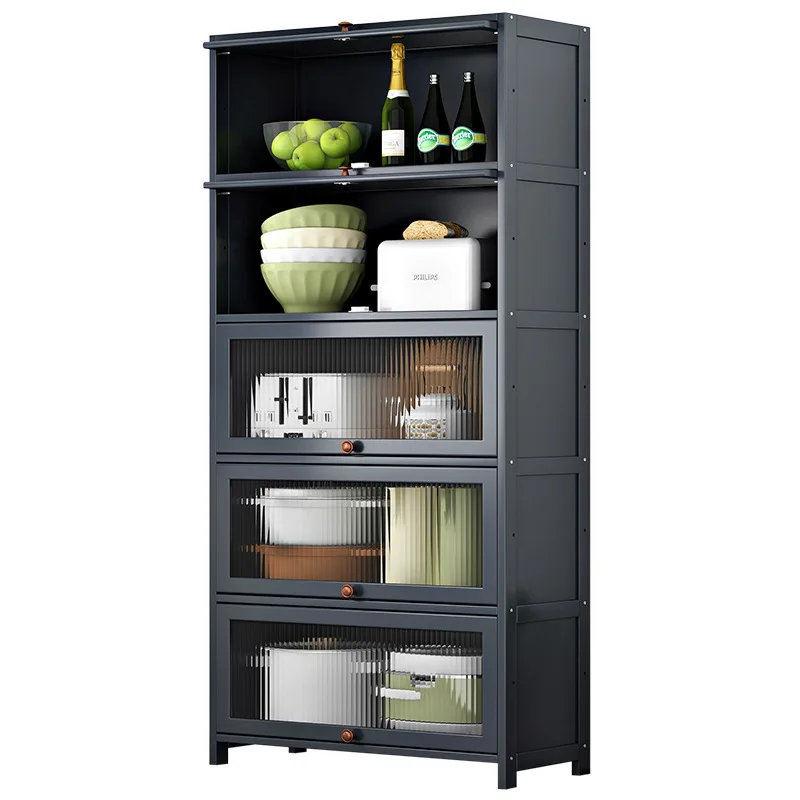 

Kitchen Shelves Floor-to-ceiling Cabinets Tableware Storage Cabinets Lockers Ovens Microwave Oven Lockers