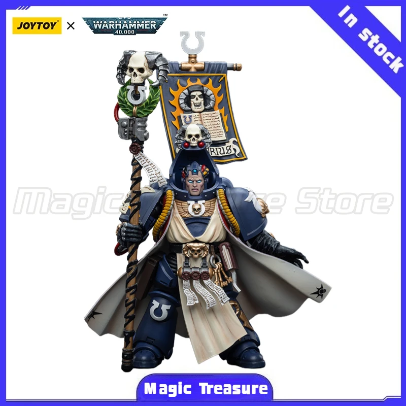 【MT】Original JOYTOY Warhammer 40K UITramarines Chief Librarian Tigurius 1/18 Action Figure Model Collection