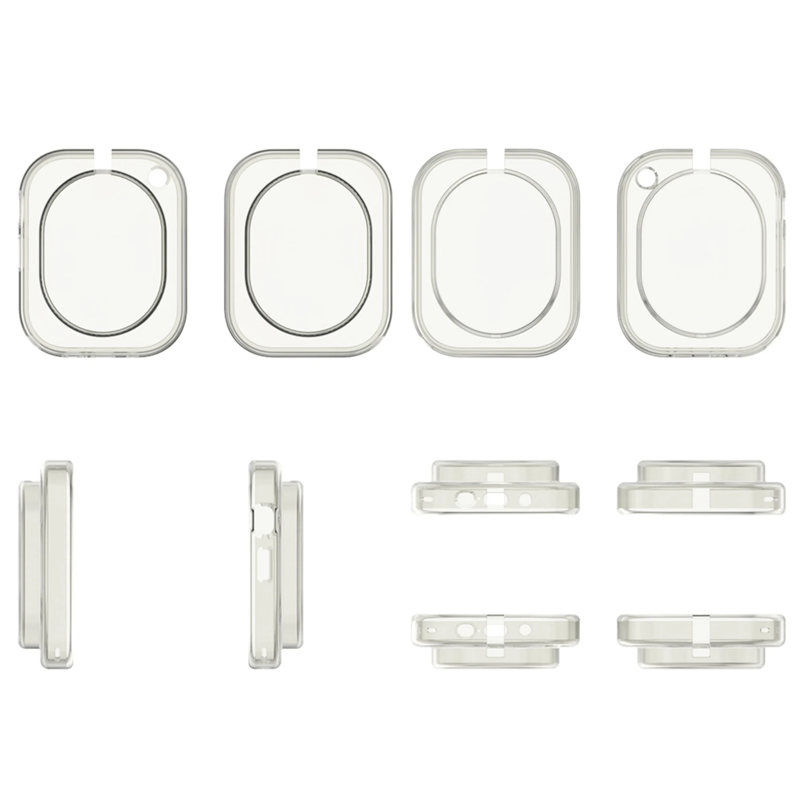 Compatible for Nothing Headphone (1) Headphone Shell Case Cover Accessories Clear TPU Protective Cover Ultra-Thin Drop-Proof