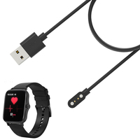 Smartwatch Charger USB Charging Cable Charge Cord for SITLOS SQR P8 Plus/Mix/BR Colmi P9 P28 MISTEP LEMFO Y20 Watch Accessories