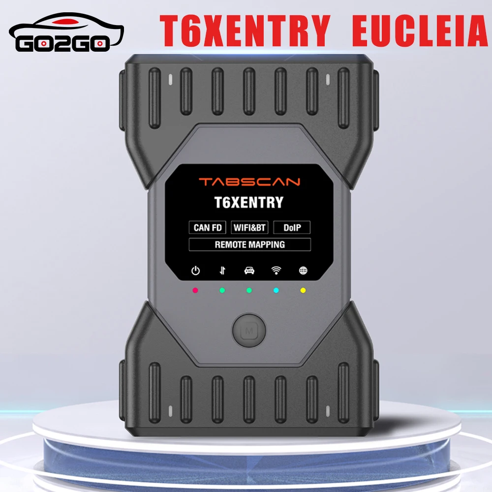 Eucleia TabScan Mer-cedes T6XENTRY Diagnostic and ECU Coding Tool Support CAN FD & Dolp Protocols PK MB STAR C3 C4 C5 C6