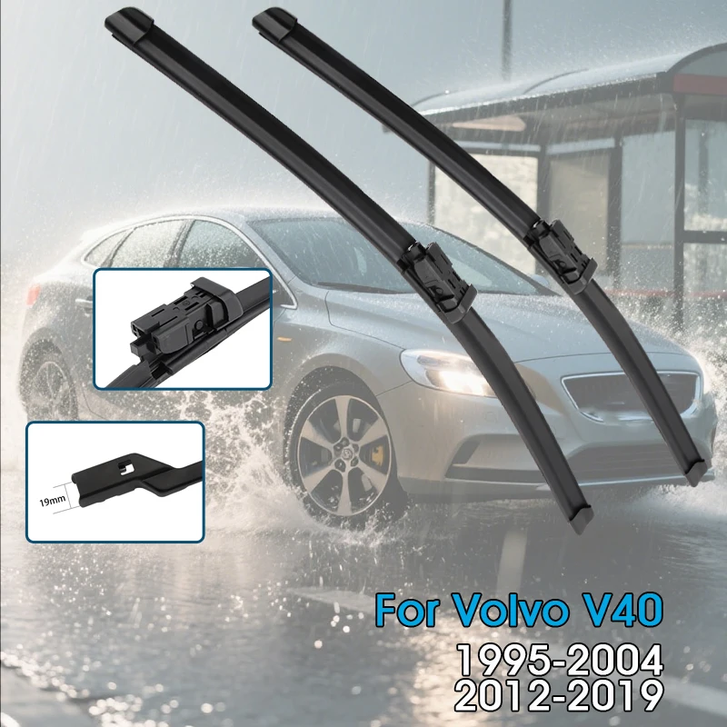 Auto Wischer Klingen Für Volvo V40 1995-2004 2012-2019 Windschutzscheibe Windschutz Frontscheibe Klingen Auto Zubehör