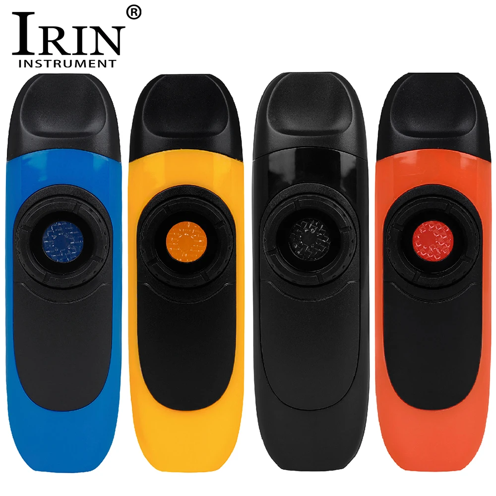 Irin mini kazoo neue flöte harmonika gitarren begleitung kazoo einfaches lernen messing musik instrument mit zubehör