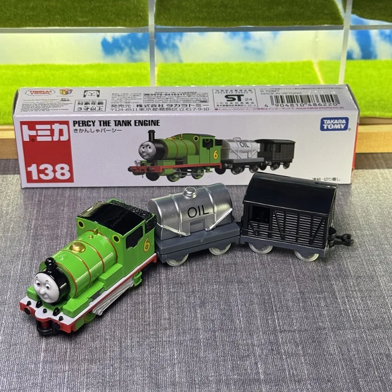 

Takara Tomy Tomica NO.138 Cartoon Character Car Model Long Style Small Train Alloy Diecasting Car Models Kids Birthday Gift Toys