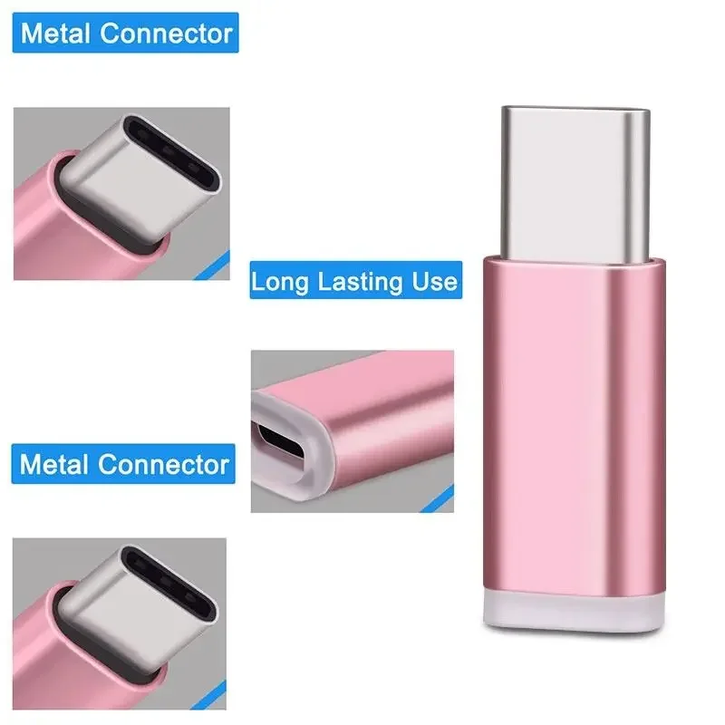 جديد USB نوع C 3.1 كابل Usb-C مهايئ شاحن إلى مايكرو Usb محول ل Oneplus 3t One Plus 2/Ne Usb محول ملحقات الهاتف #2