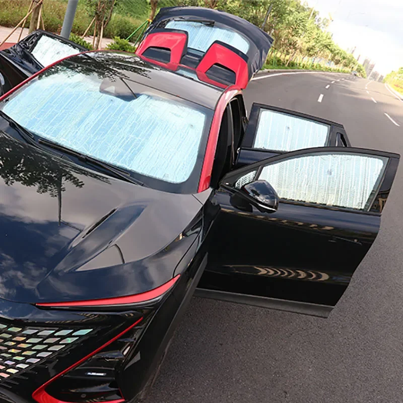 

6 шт. для Changan UNI-T 2020-2023 UNIt солнцезащитный козырек, теплоизоляция, летние принадлежности