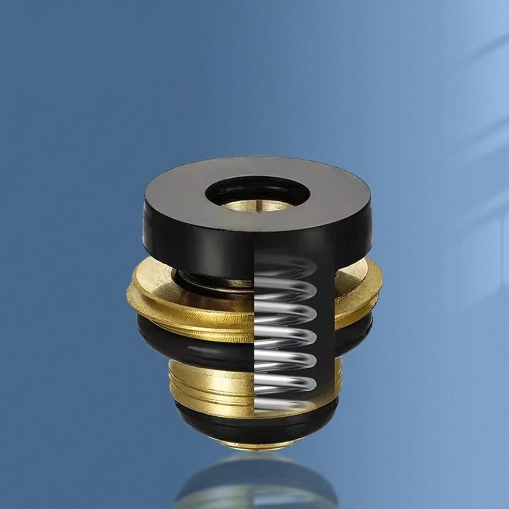 Brass Angle Valve Faucet Home Hvac Easy Install Brass Faucet Excellent Sealing Weldless Solution Long Lifespan