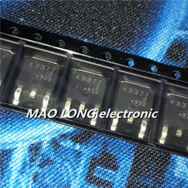 10PCS/LOT  K3377 2SK3377 TO-252  Automotive Engine Computer Board Solenoid Valve Drive Control Chip
