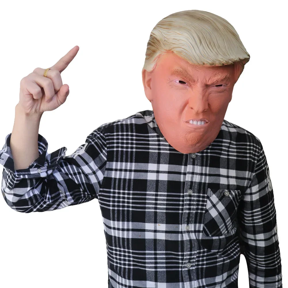 2024 US Presidential Campaign New Biden Trump Mask Trump Headgear Direct Selling Character Play Mask