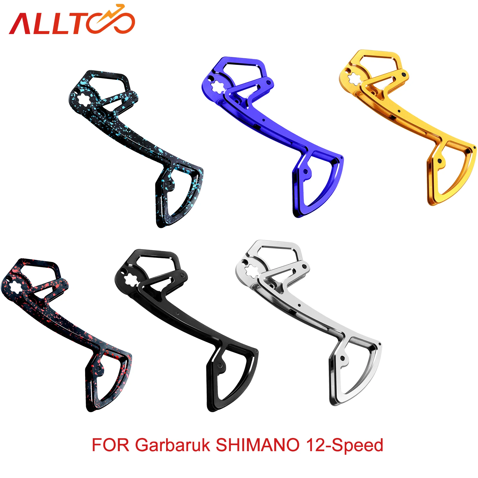 

Aluminium Rear Derailleur Pulley Wheels,FOR Garbaruk SHIMANO MTB 12-Speed,XT XTR SLX M6100 7100 8100 9100 DEORE Rear Guide Cage