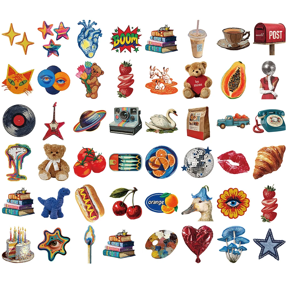 10/30/50pcs Transparent Dessin Animé Aquarelle Paysage De Noël Graffiti Autocollants Ordinateur Portable Scrapbook Téléphone Décoration Autocollant Autocollants