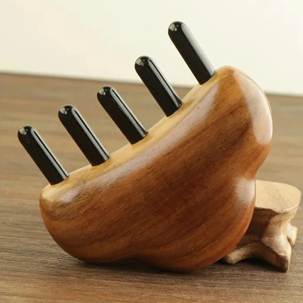 

Новая массажная расческа Cloud Lotus, массажная меридианная антистатическая расческа для ухода за волосами, уход за волосами, кожа головы, красота, расчески из сандалового дерева