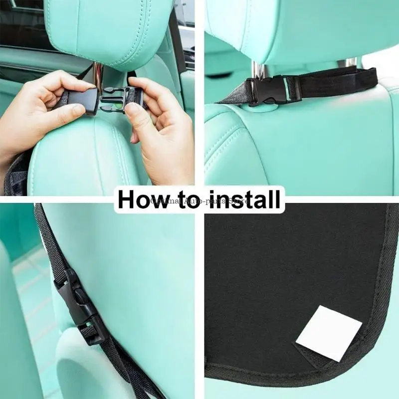 

CarSeat Back Protectors Waterproof Car AntiKick Mat Kick Mats Backseat Protectors