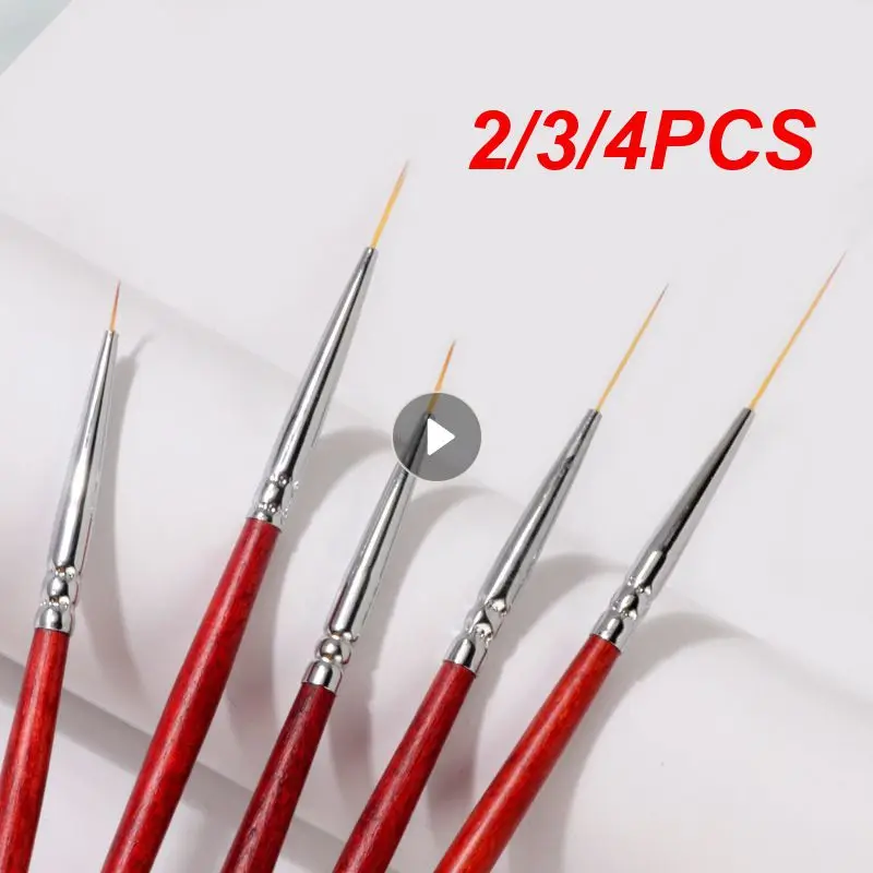 2/3/4PCS Nail Pencil Firm And Resistant To Detachment Will Not Fade Or Deform Can Be Used For A Long Time Makeup