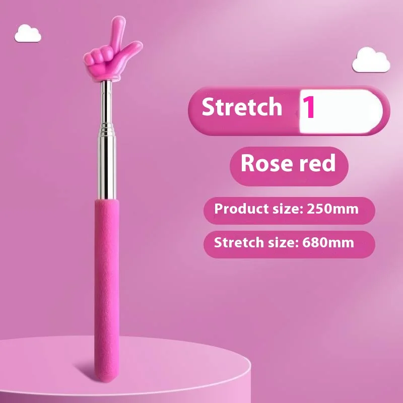 Scalable Teacher Pointing Design Stainless Steel Telescopic Home School Teaching Pointing Rod Teacher Supplies Classroom